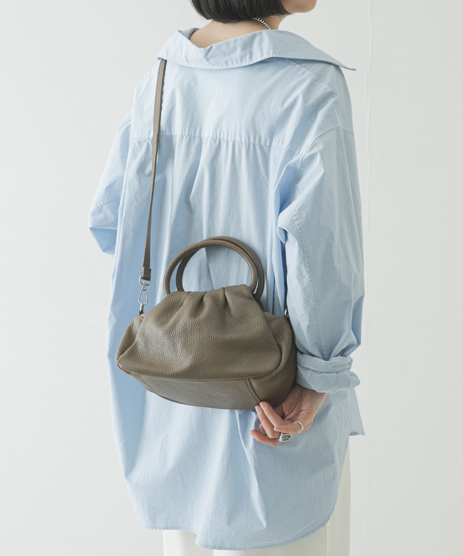 URBAN RESEARCH「レザーハンドバッグ」|ハンドバッグ|