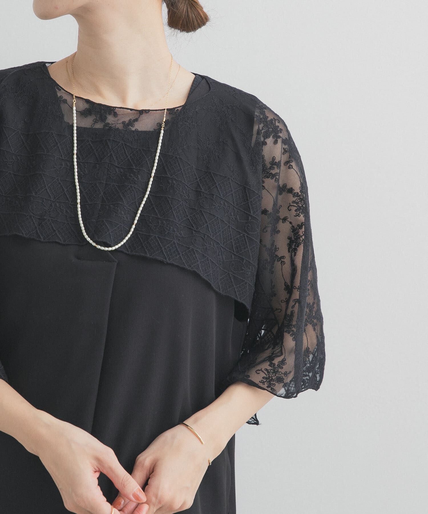 URBAN RESEARCH DOORS「2WAYレースカバー」|ストール|