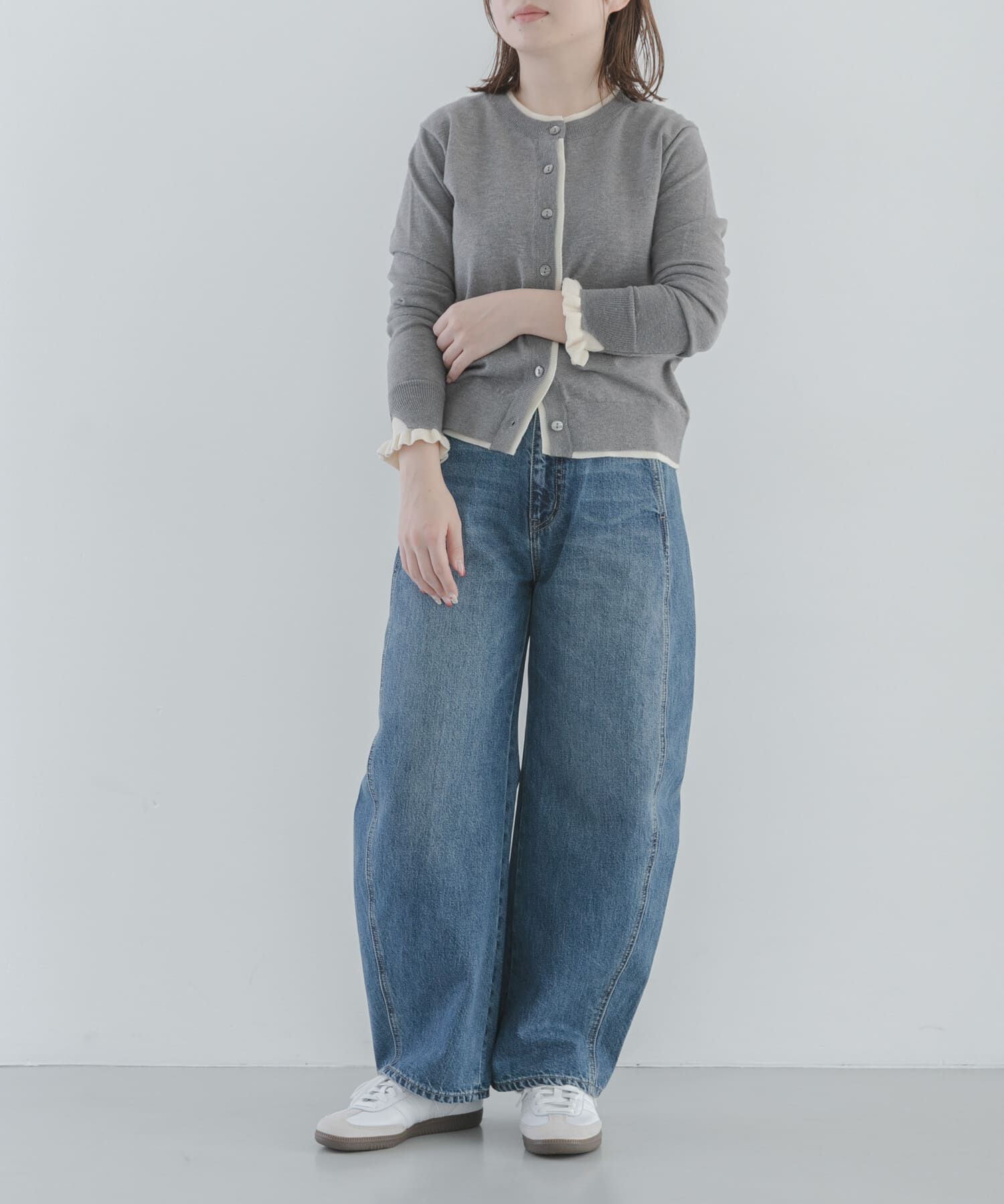 Sonny Label 「シームデザインバレルデニム」|デニム|