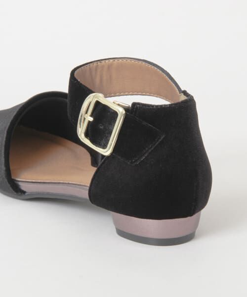  「ベロアセパレートパンプス&there4;」|パンプス|