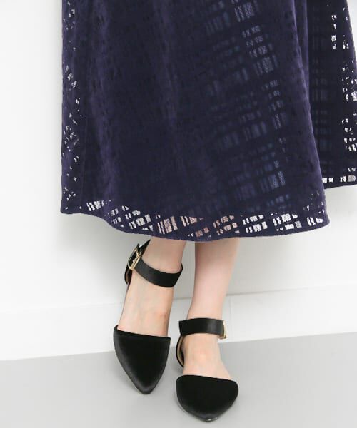  「ベロアセパレートパンプス&there4;」|パンプス|