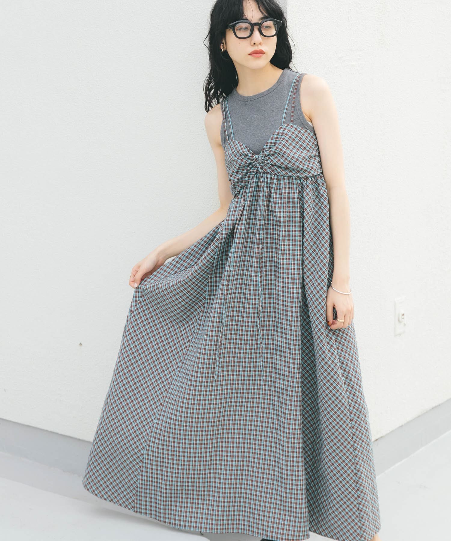  「クロップドタンクトップ」|タンクトップ|