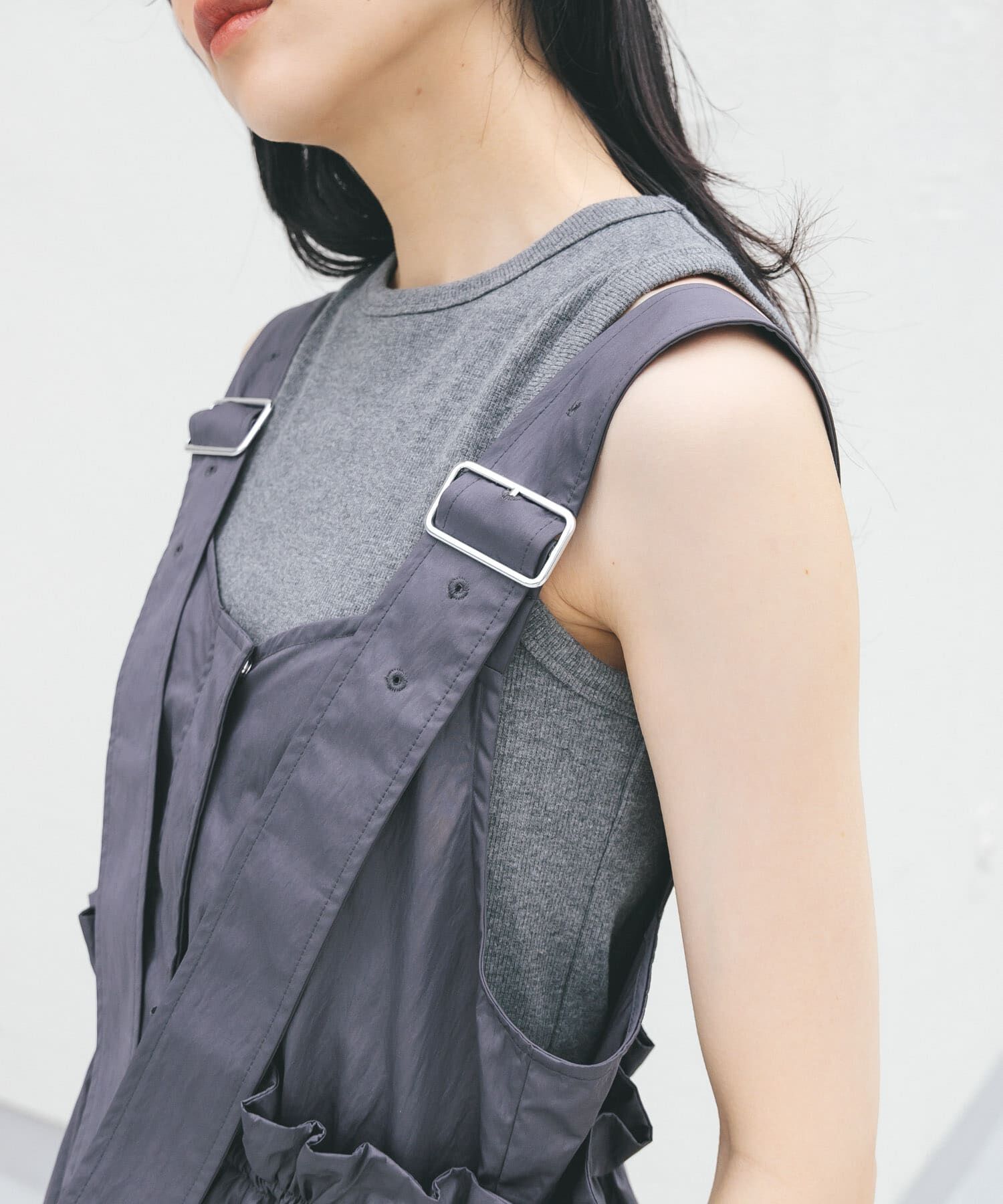  「クロップドタンクトップ」|タンクトップ|