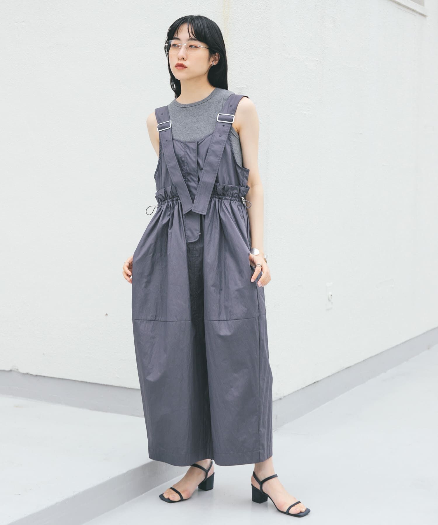  「クロップドタンクトップ」|タンクトップ|