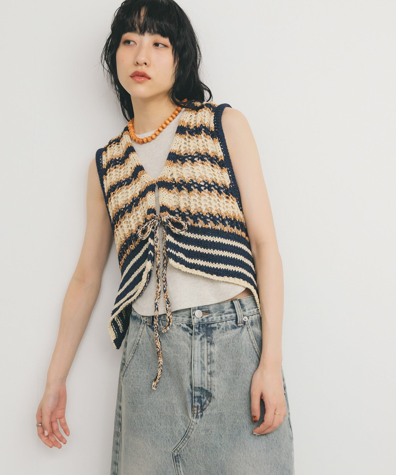  「クロップドタンクトップ」|タンクトップ|