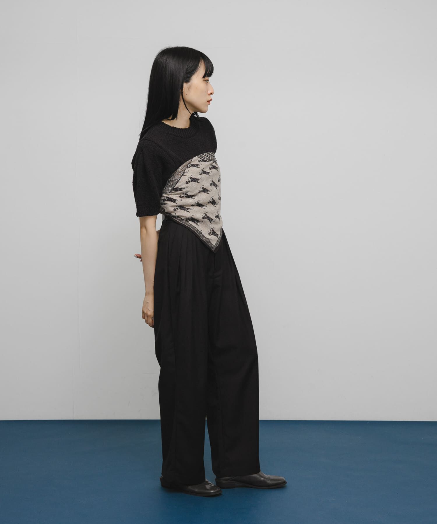  「タックデザインスラックス」|その他|