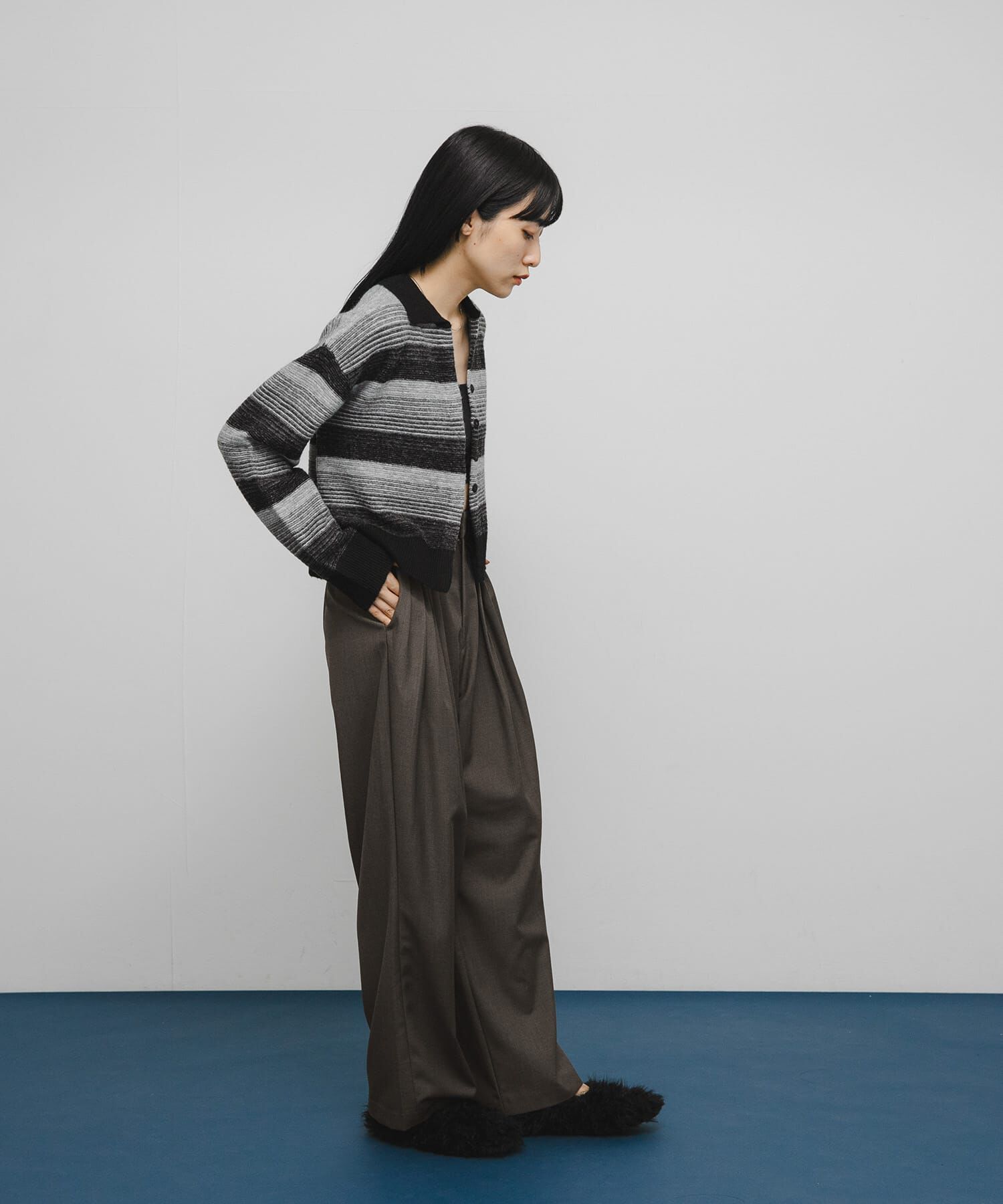  「タックデザインスラックス」|その他|