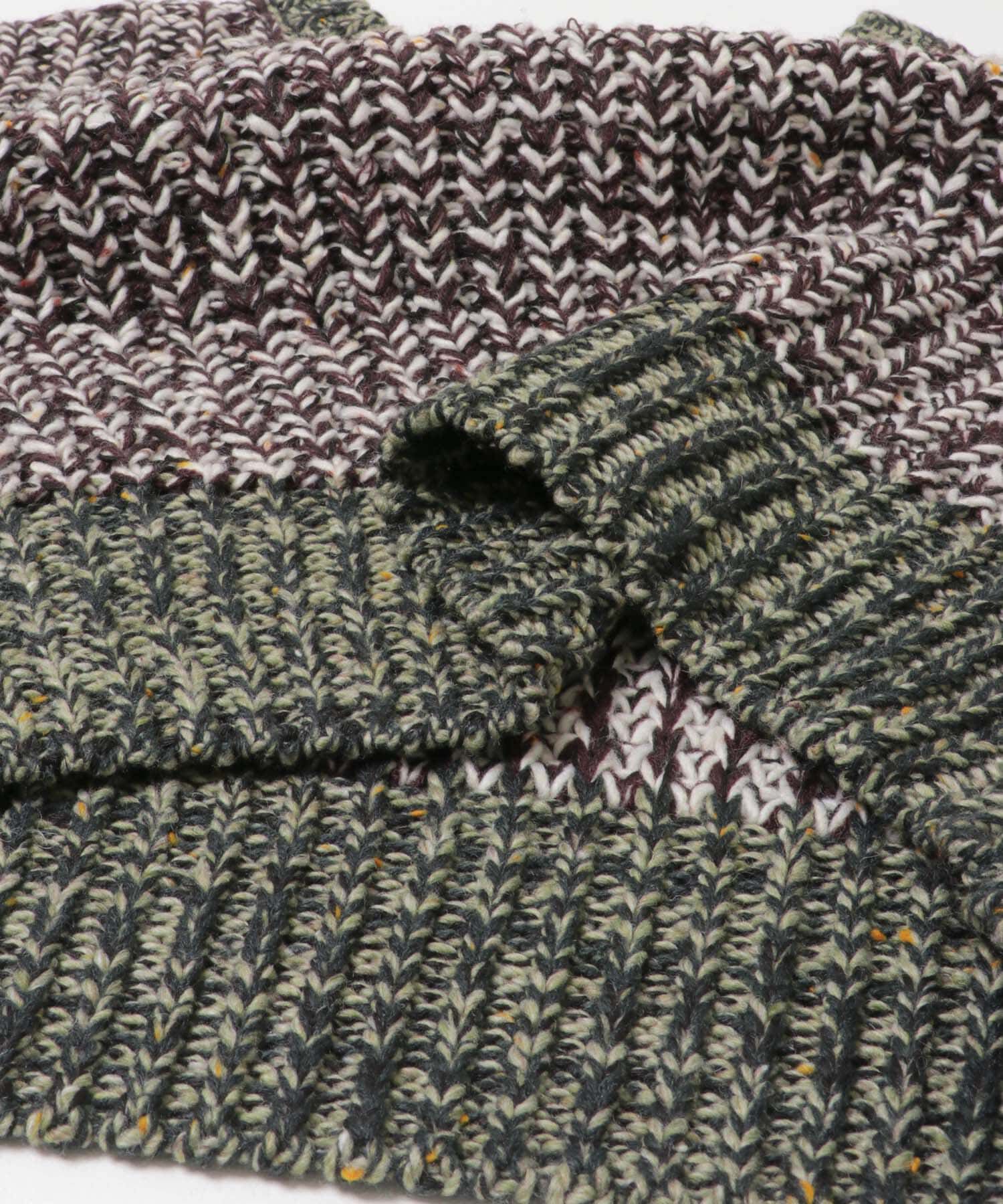  「マルチカラーサイクルニット」|ニット・セーター|