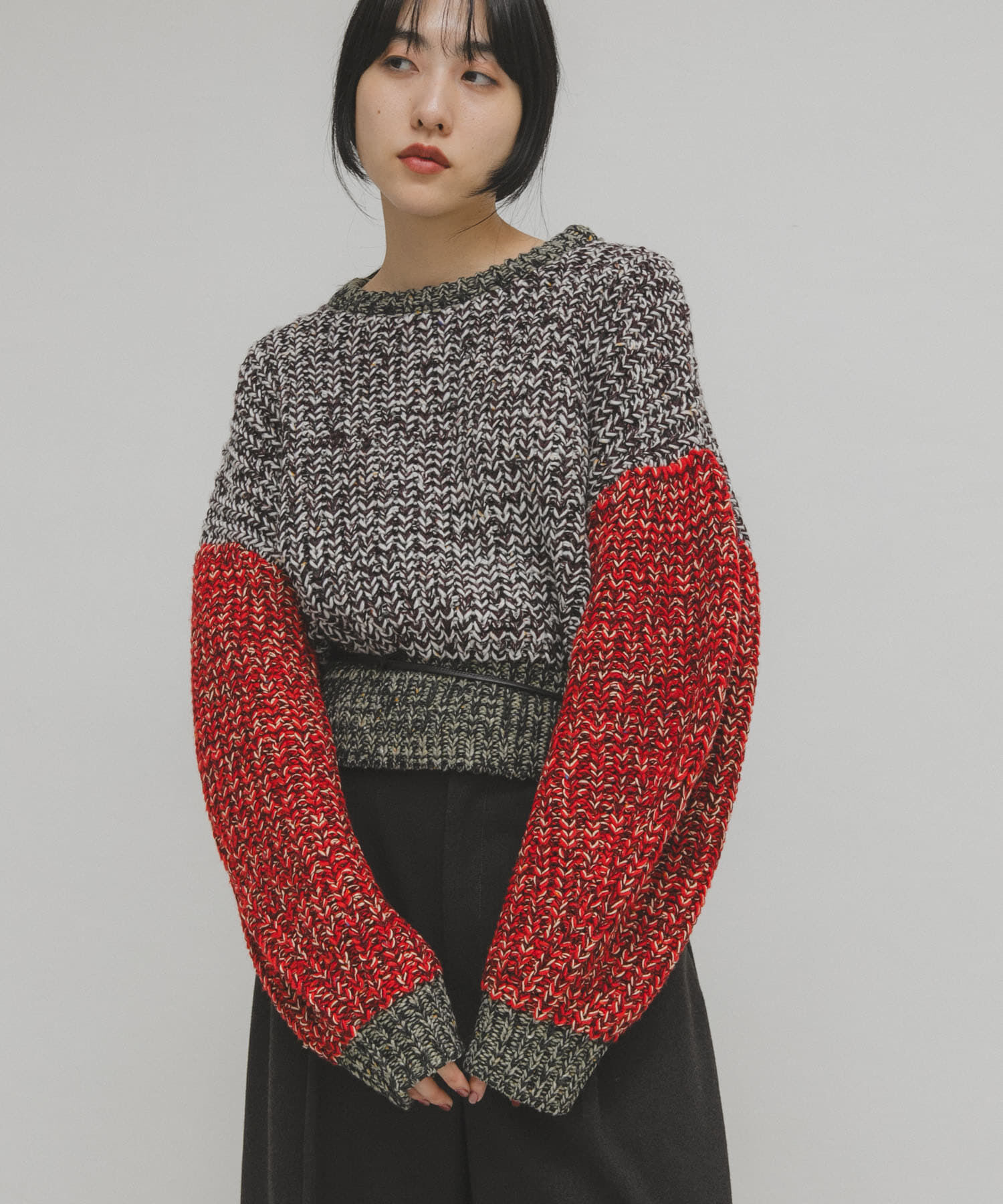  「マルチカラーサイクルニット」|ニット・セーター|