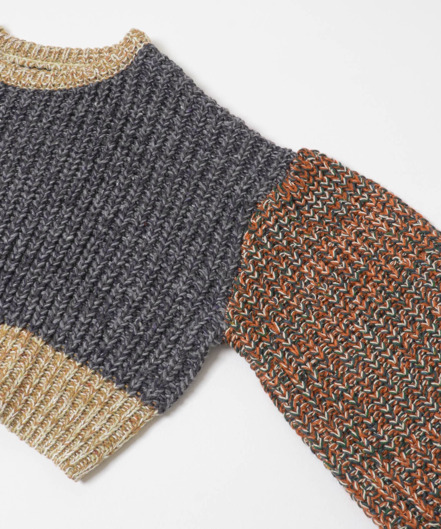  「マルチカラーサイクルニット」|ニット・セーター|