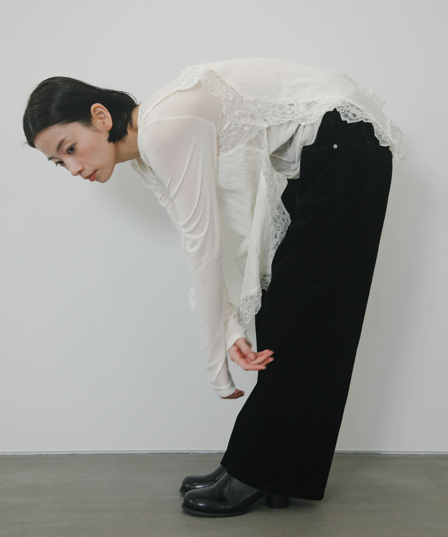  「『2サイズ展開』フロントパネルデザインデニム」|デニム|