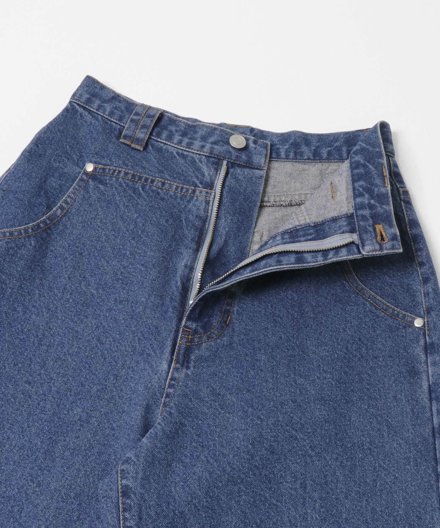  「『2サイズ展開』フロントパネルデザインデニム」|デニム|