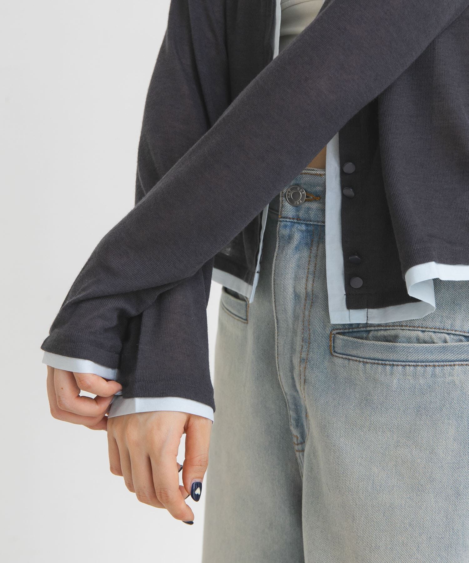  「レイヤードライクカーディガン」|カーディガン|