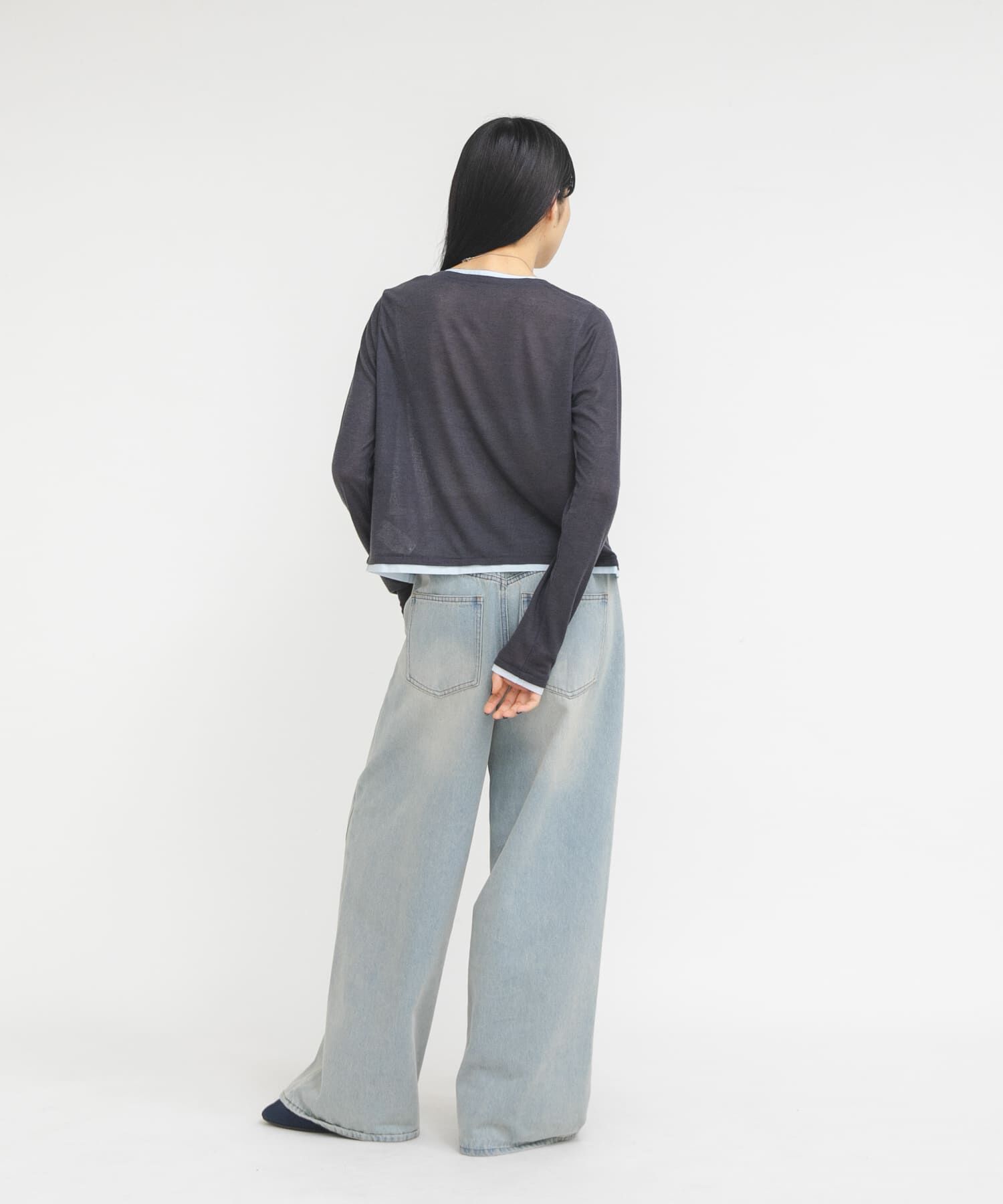  「レイヤードライクカーディガン」|カーディガン|