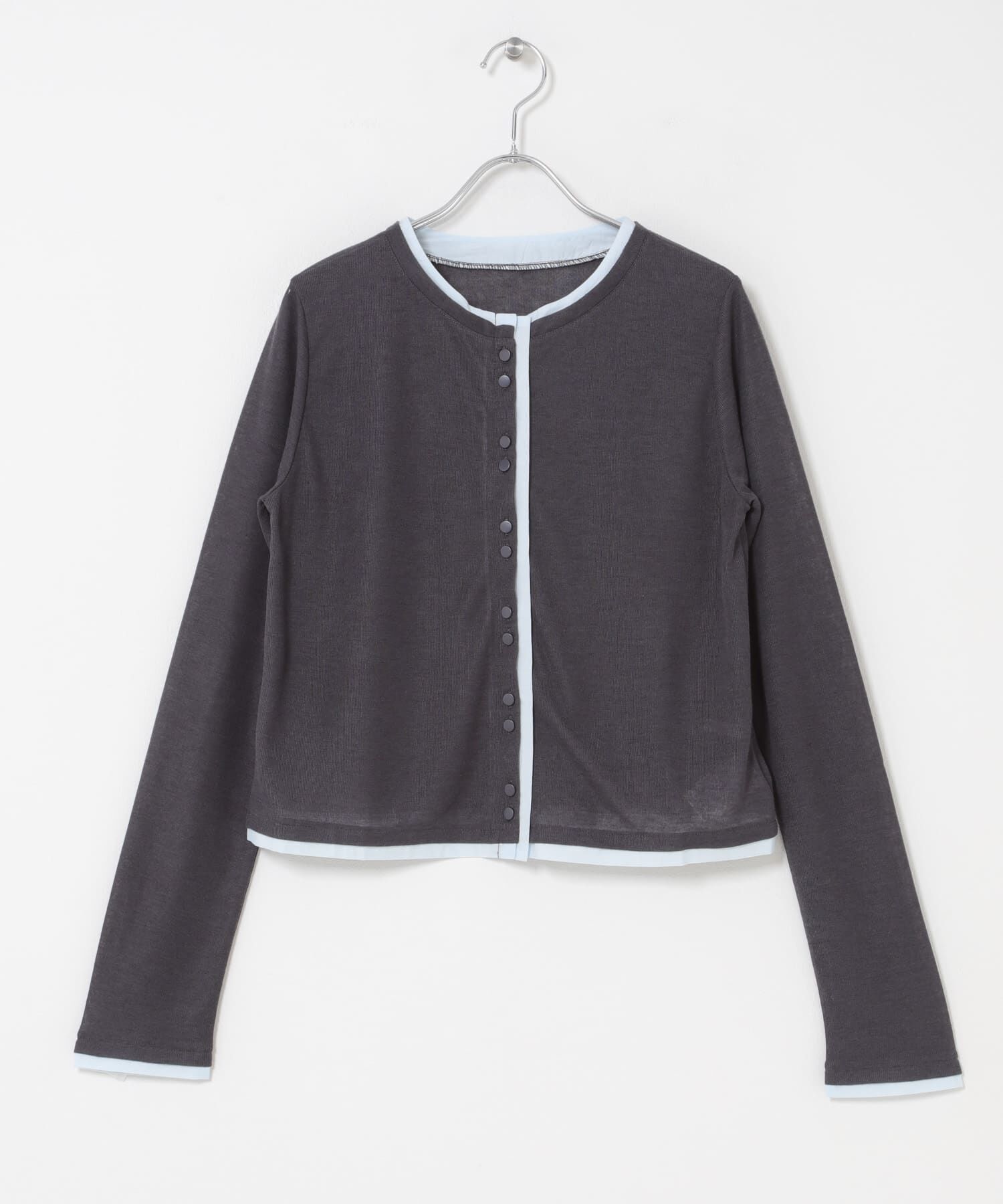  「レイヤードライクカーディガン」|カーディガン|