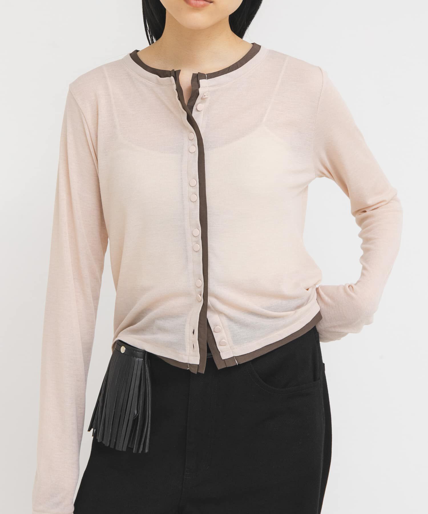  「レイヤードライクカーディガン」|カーディガン|