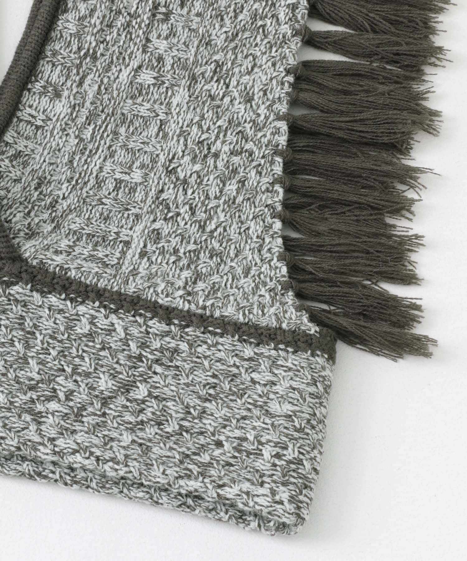 SENSE OF PLACE by URBAN RESEARCH「フリンジニットベスト」|ベスト・ジレ|