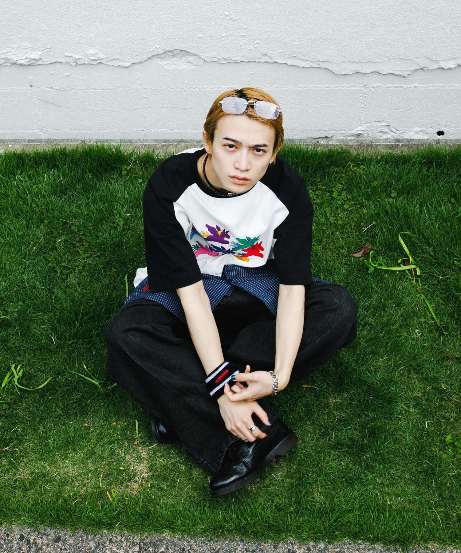 SENSE OF PLACE by URBAN RESEARCH「『別注』SHUHEI KOKI&times;SENSE OF PLACE　ラグランTシャツ」|Tシャツ・カットソー|