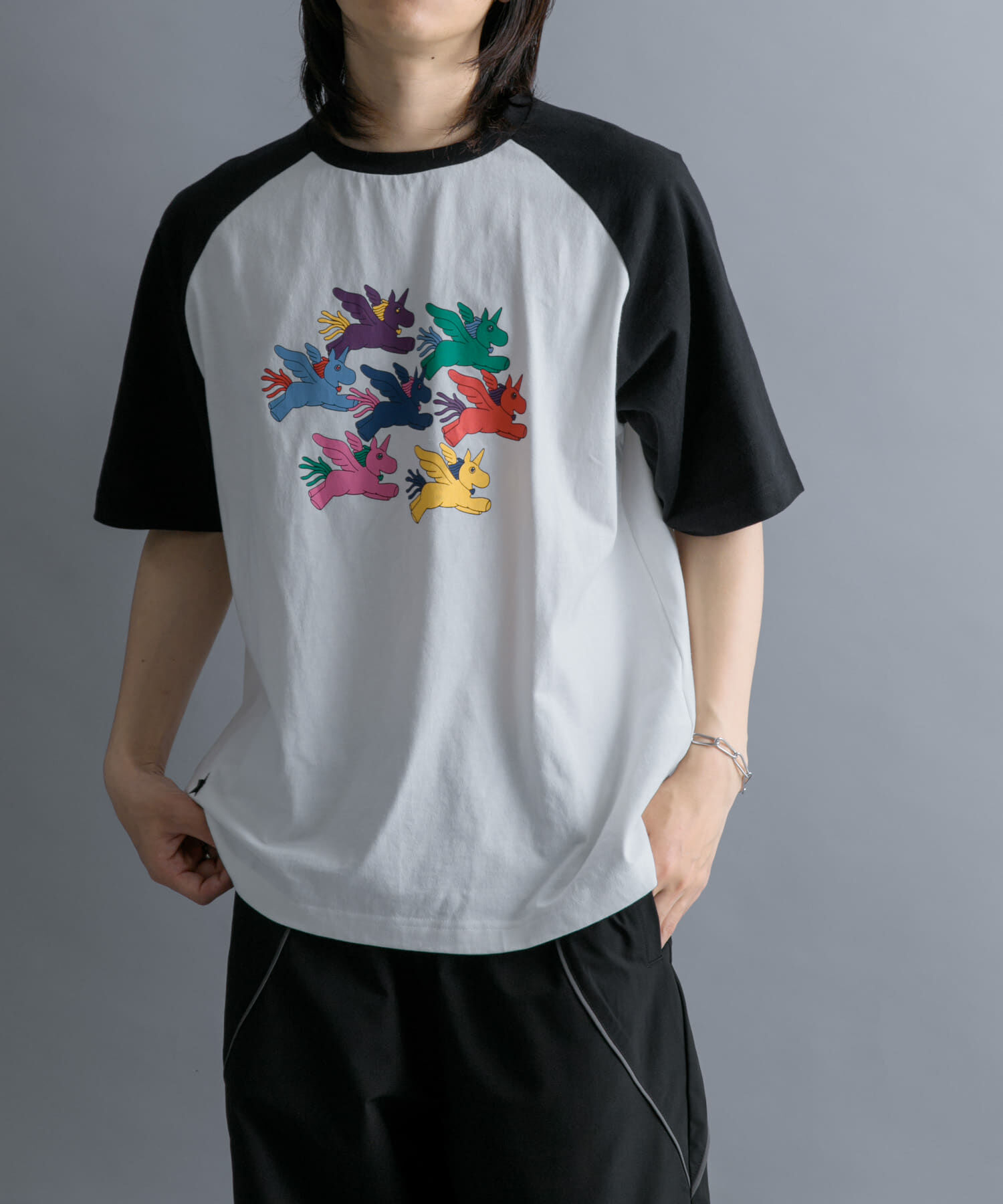 SENSE OF PLACE by URBAN RESEARCH「『別注』SHUHEI KOKI&times;SENSE OF PLACE　ラグランTシャツ」|Tシャツ・カットソー|