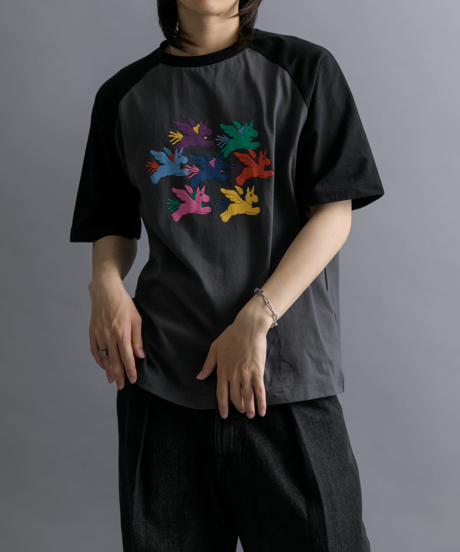 SENSE OF PLACE by URBAN RESEARCH「『別注』SHUHEI KOKI&times;SENSE OF PLACE　ラグランTシャツ」|Tシャツ・カットソー|