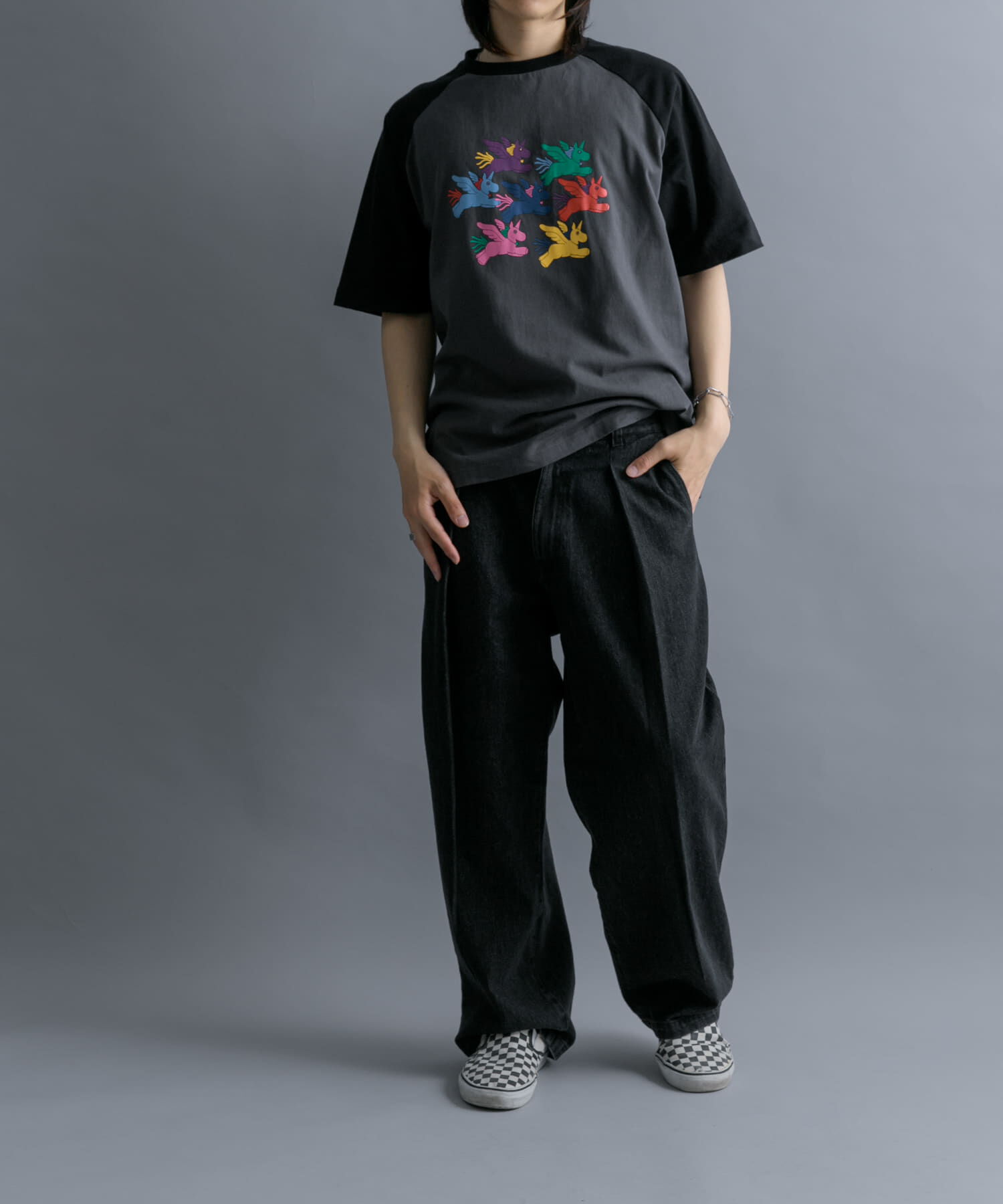 SENSE OF PLACE by URBAN RESEARCH「『別注』SHUHEI KOKI&times;SENSE OF PLACE　ラグランTシャツ」|Tシャツ・カットソー|