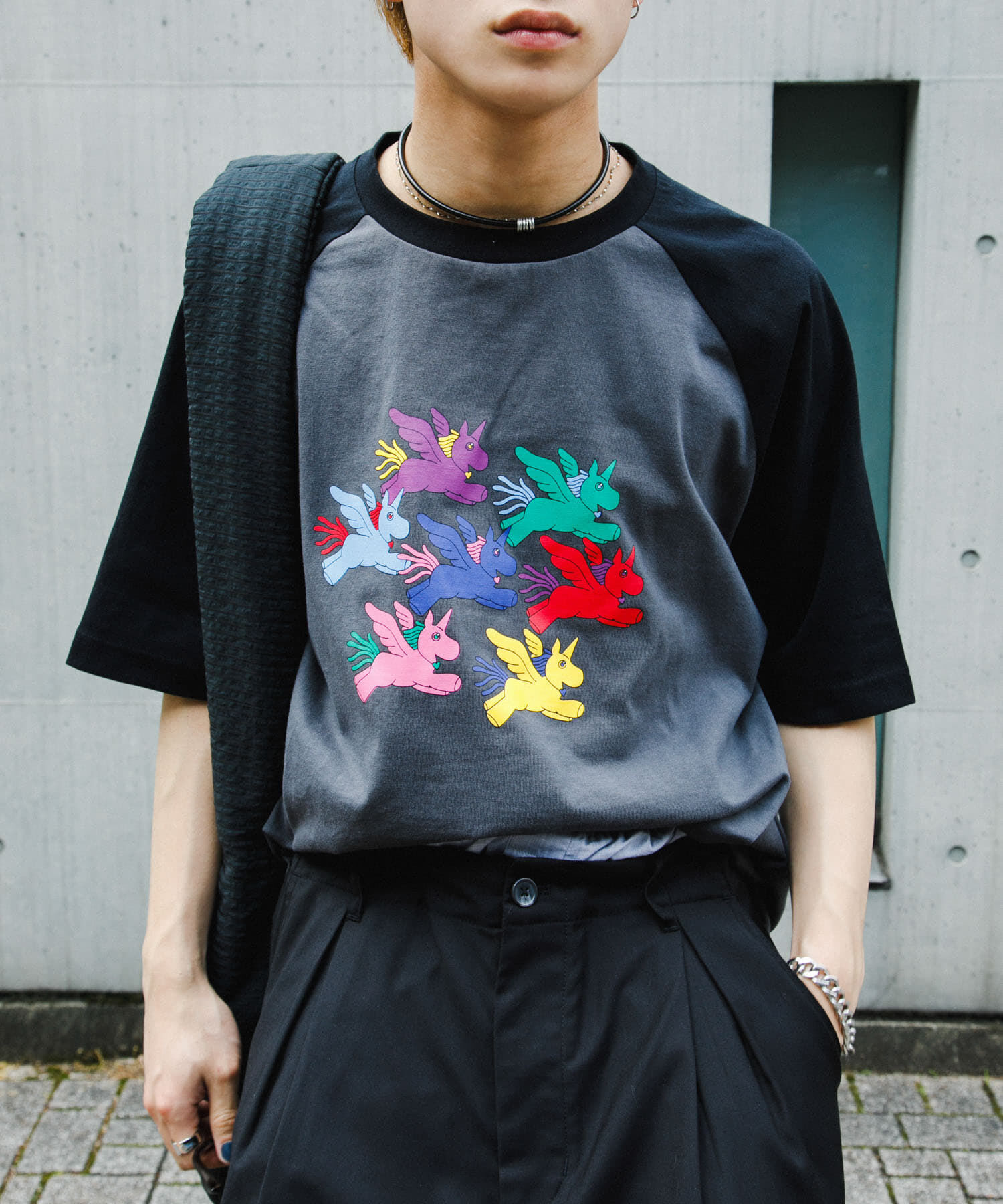SENSE OF PLACE by URBAN RESEARCH「『別注』SHUHEI KOKI&times;SENSE OF PLACE　ラグランTシャツ」|Tシャツ・カットソー|