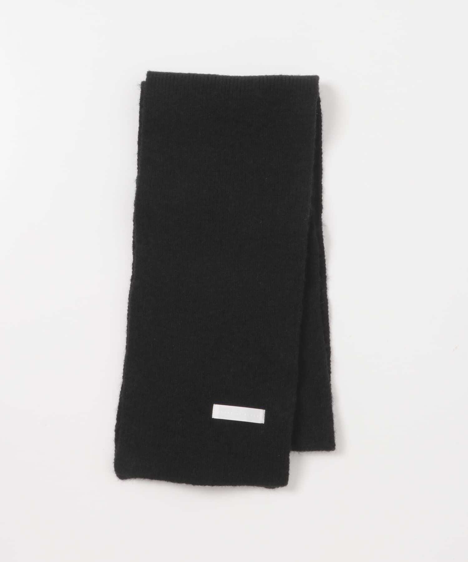SENSE OF PLACE by URBAN RESEARCH「プレーンニットマフラー」|マフラー|ブラック