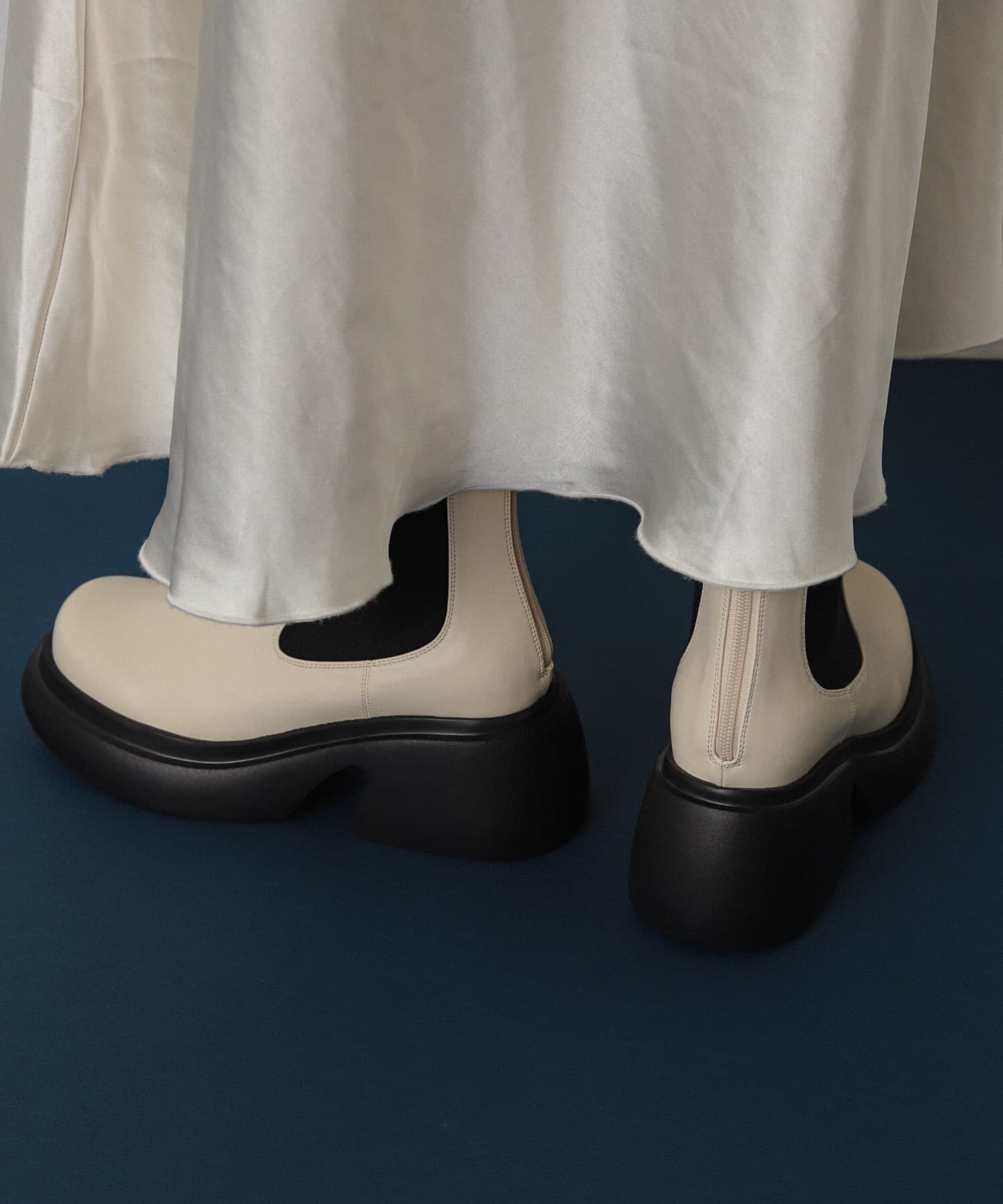 SENSE OF PLACE by URBAN RESEARCH「『消臭』サイドゴアボリュームソールブーツ」|ショートブーツ|