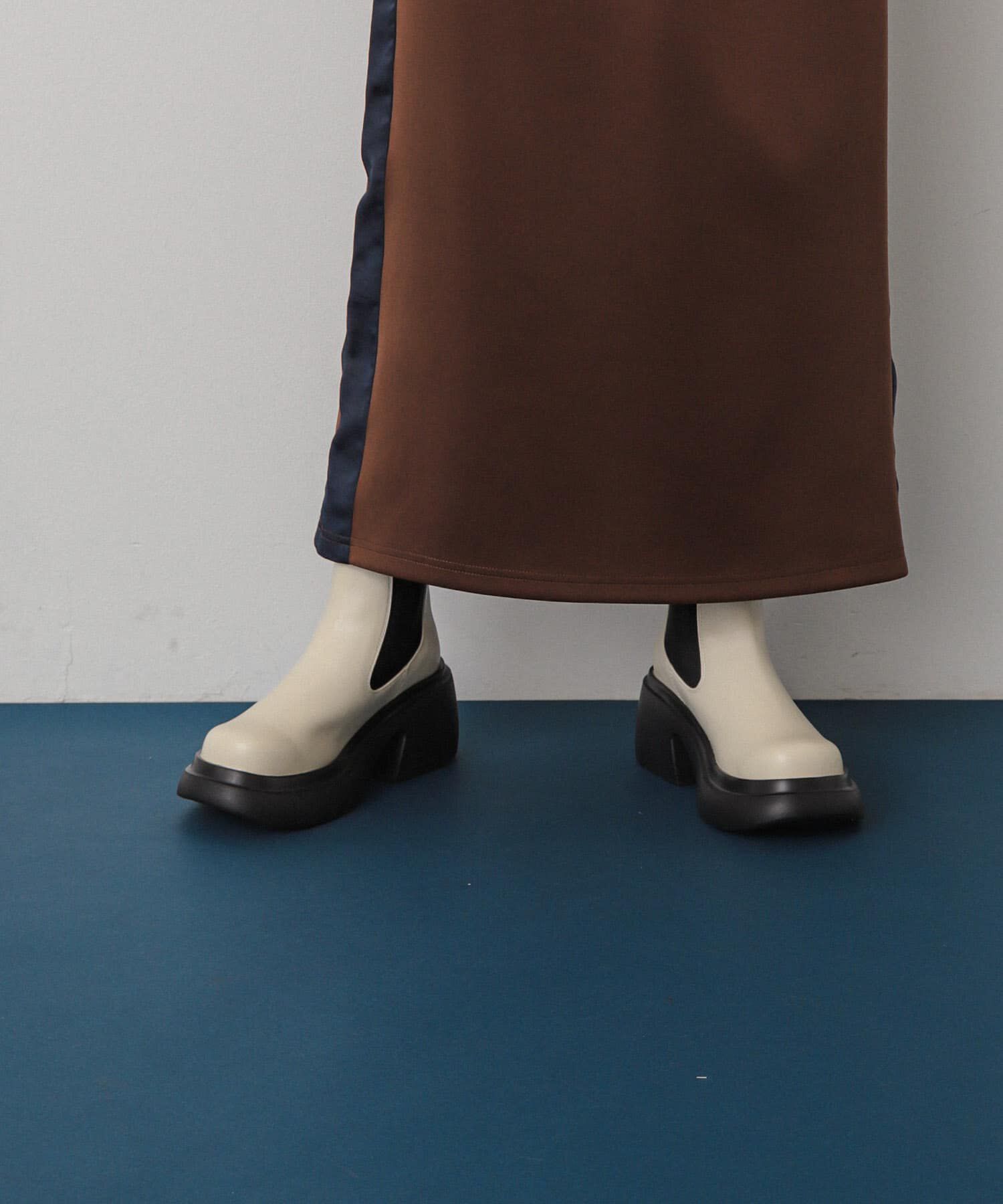 SENSE OF PLACE by URBAN RESEARCH「『消臭』サイドゴアボリュームソールブーツ」|ショートブーツ|