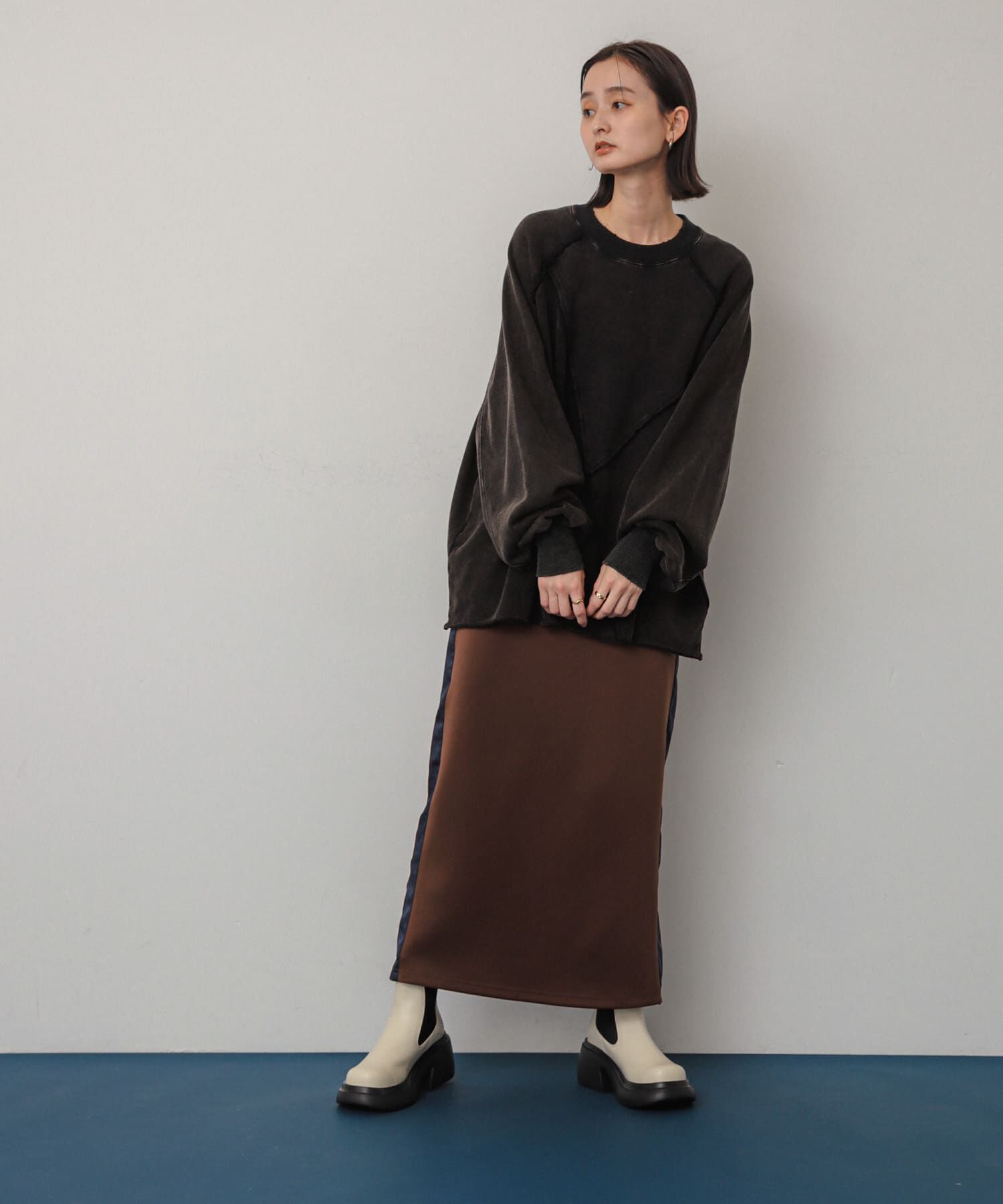 SENSE OF PLACE by URBAN RESEARCH「『消臭』サイドゴアボリュームソールブーツ」|ショートブーツ|