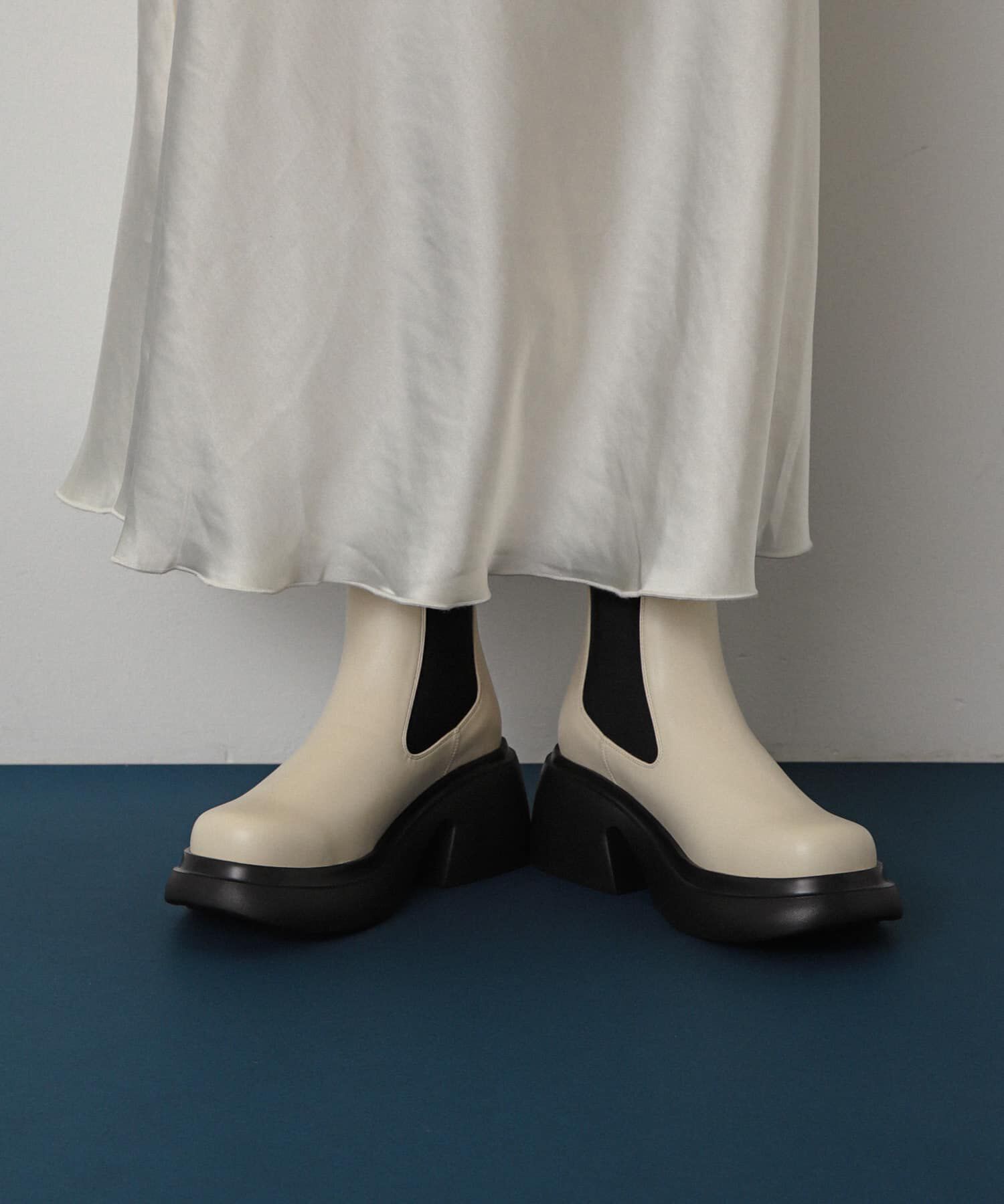 SENSE OF PLACE by URBAN RESEARCH「『消臭』サイドゴアボリュームソールブーツ」|ショートブーツ|