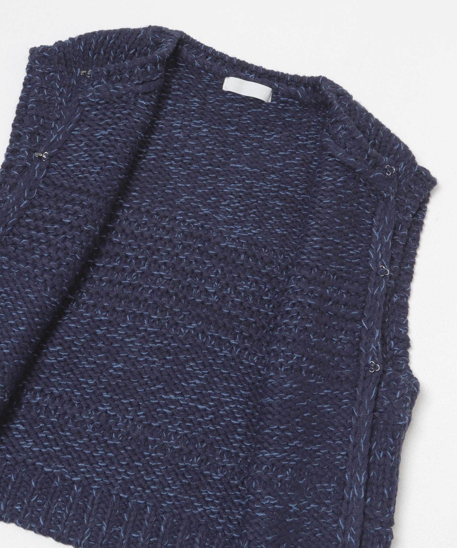 SENSE OF PLACE by URBAN RESEARCH「『洗濯可』ミックスカラーローゲージベスト」|ベスト・ジレ|