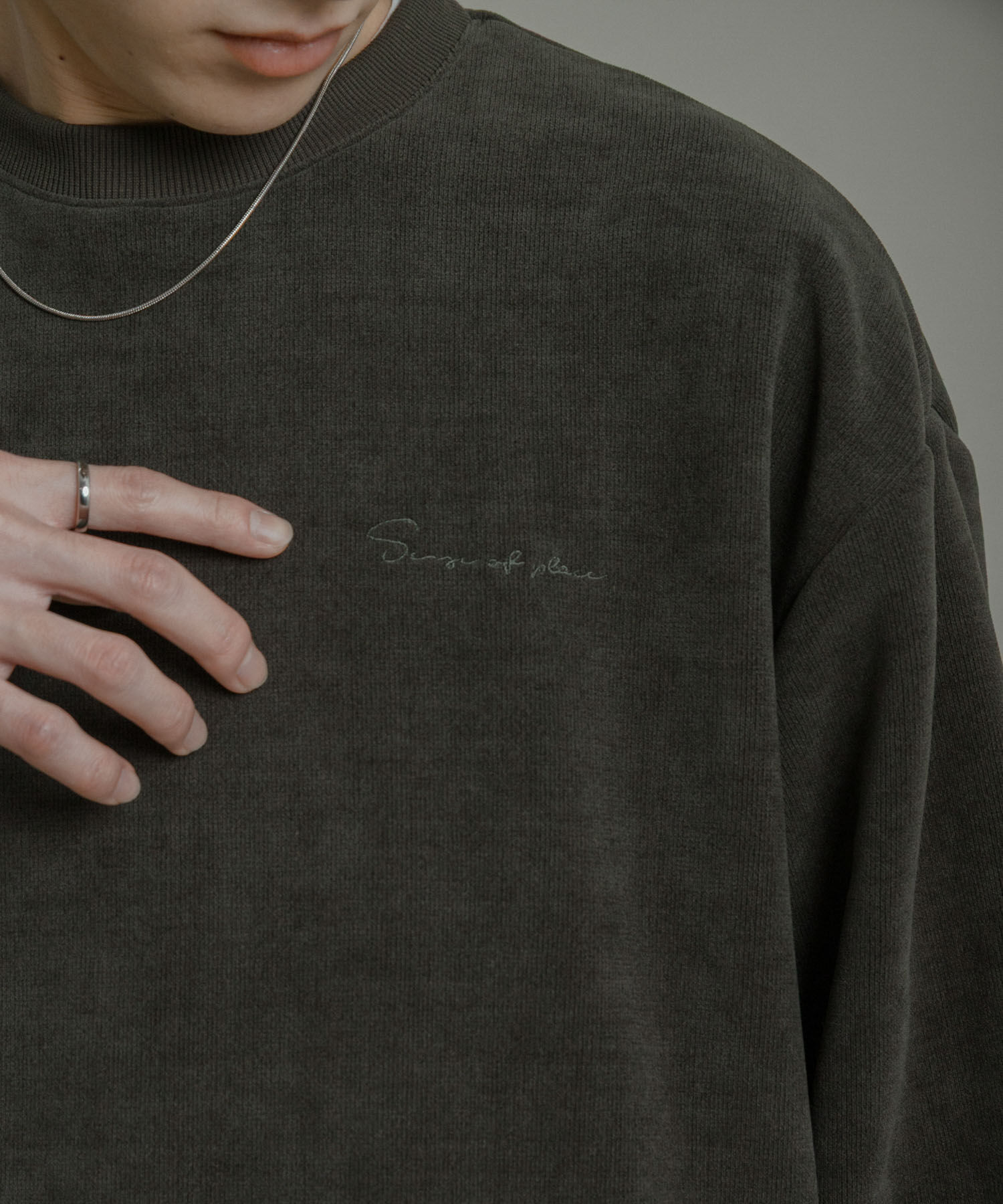 SENSE OF PLACE by URBAN RESEARCH「ニットフリースクルーネックプルオーバー」|ニット・セーター|