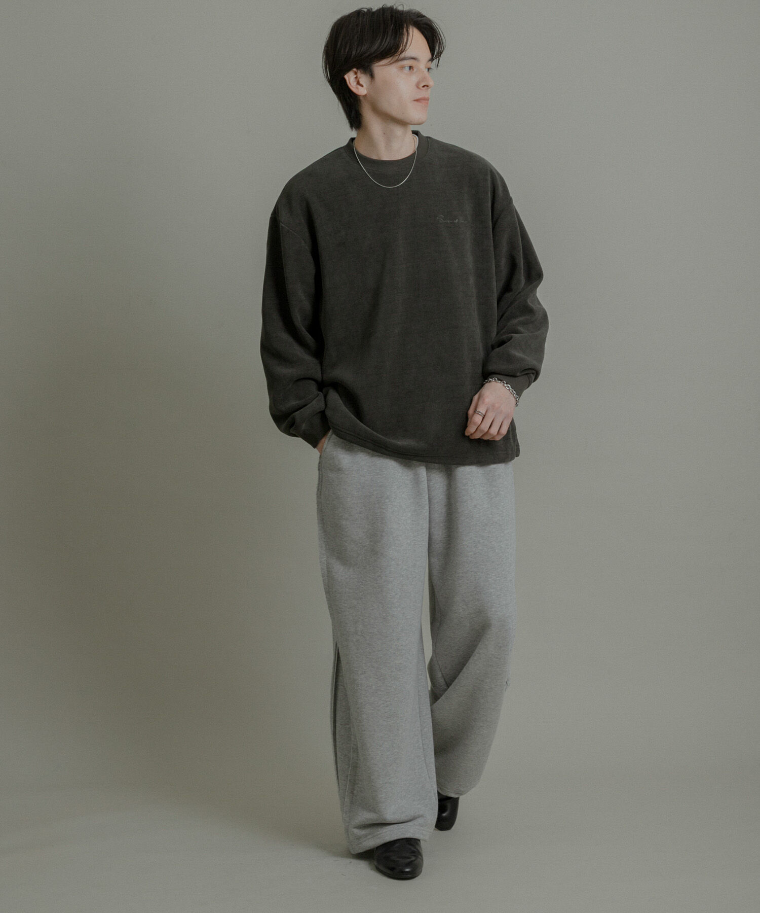 SENSE OF PLACE by URBAN RESEARCH「ニットフリースクルーネックプルオーバー」|ニット・セーター|