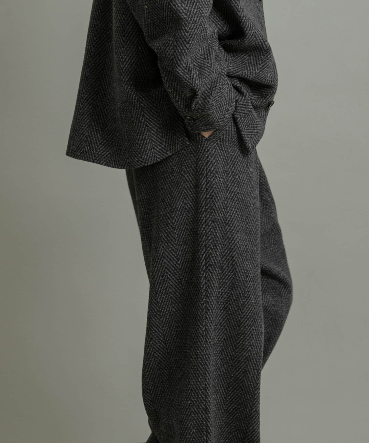 SENSE OF PLACE by URBAN RESEARCH「スライバーライクヘリンボーンワイドパンツ」|その他|