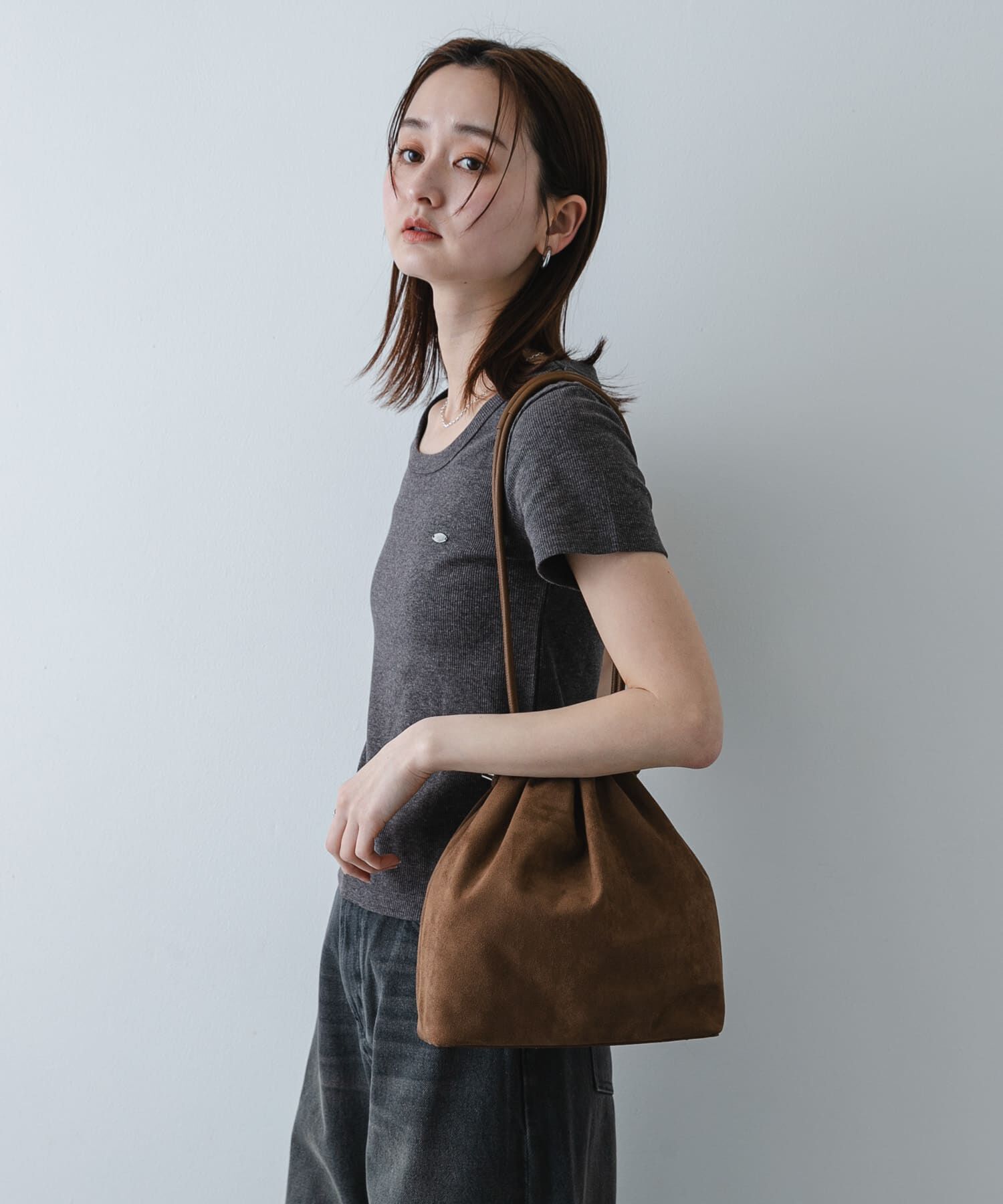 SENSE OF PLACE by URBAN RESEARCH「マチツキキンチャクバッグ」|ハンドバッグ|