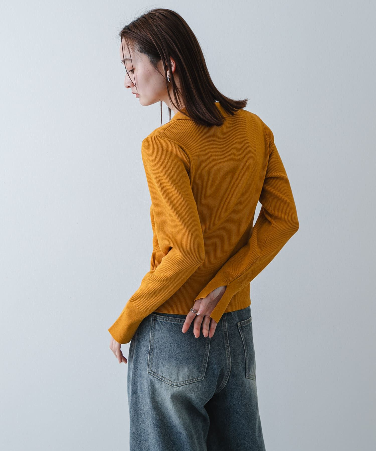 SENSE OF PLACE by URBAN RESEARCH「『一部WEB限定ｶﾗｰ』『洗濯可』ﾒﾀﾙﾎﾞﾀﾝｴﾘﾂｷｺﾝﾊﾟｸﾄｶ 」|カーディガン|