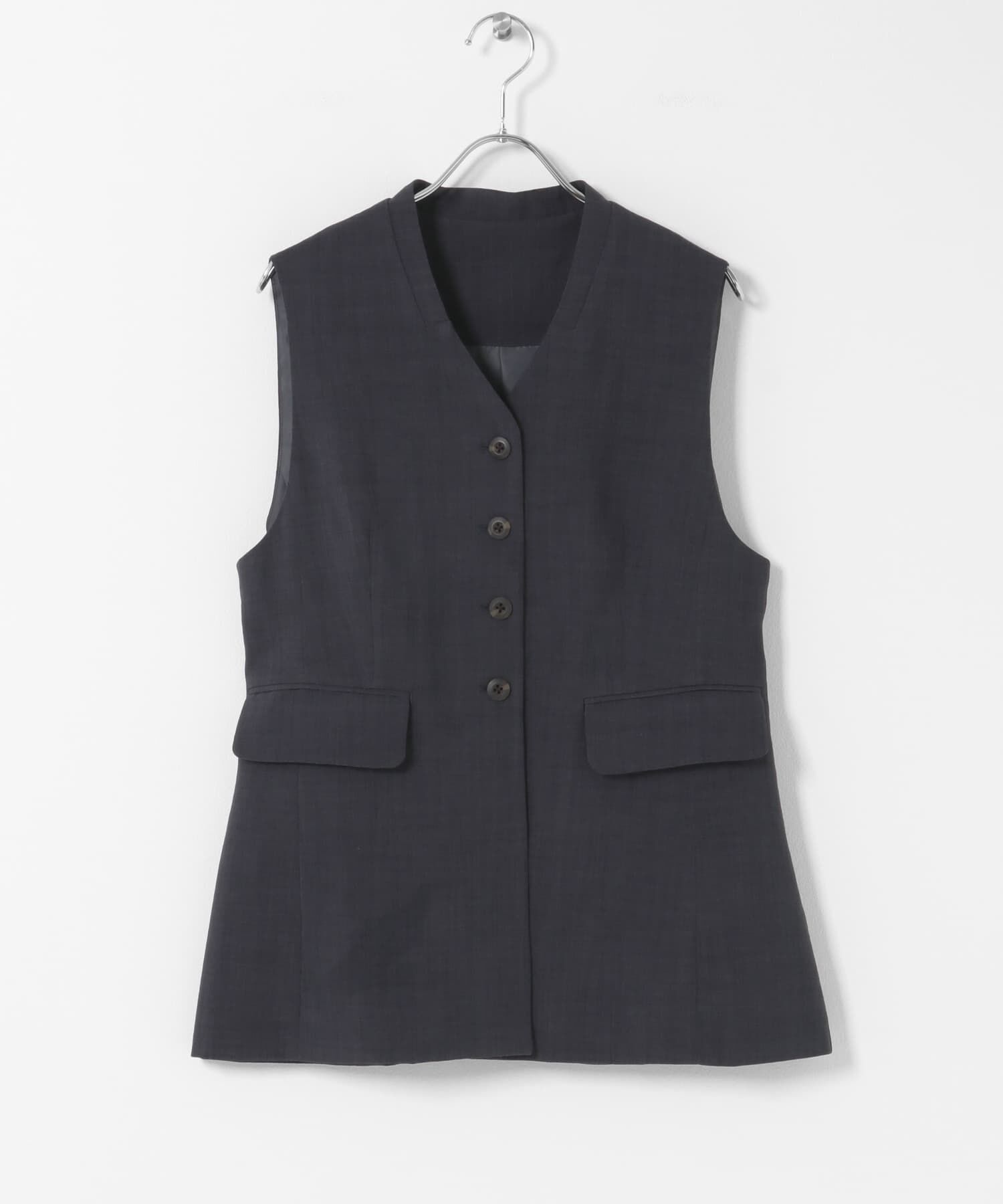 SENSE OF PLACE by URBAN RESEARCH「『UR TECH DRYLUXE』リネンライクジレ」|ベスト・ジレ|