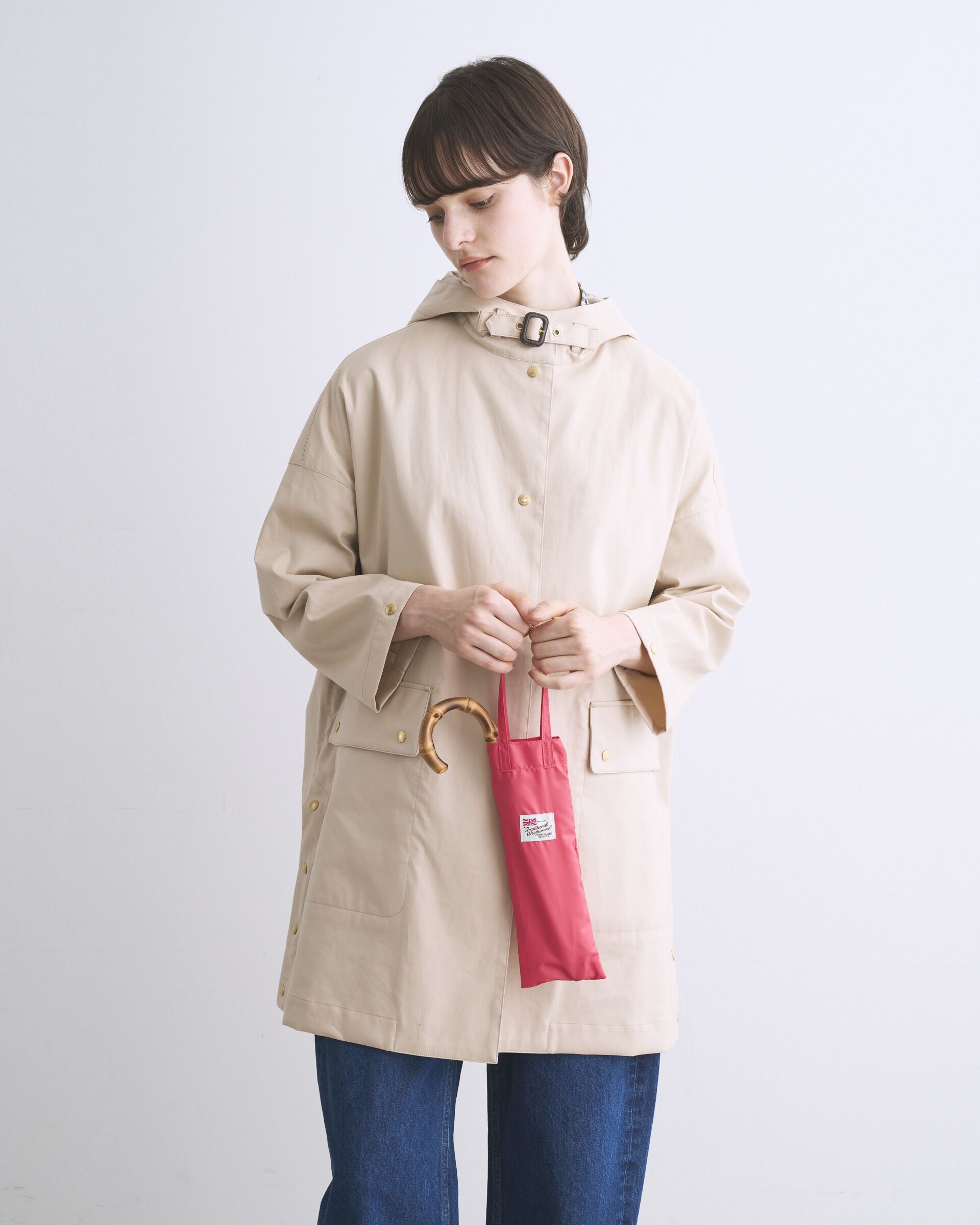 Traditional Weatherwear「【軽量】FOLDING BAMBOO MINI」|傘|
