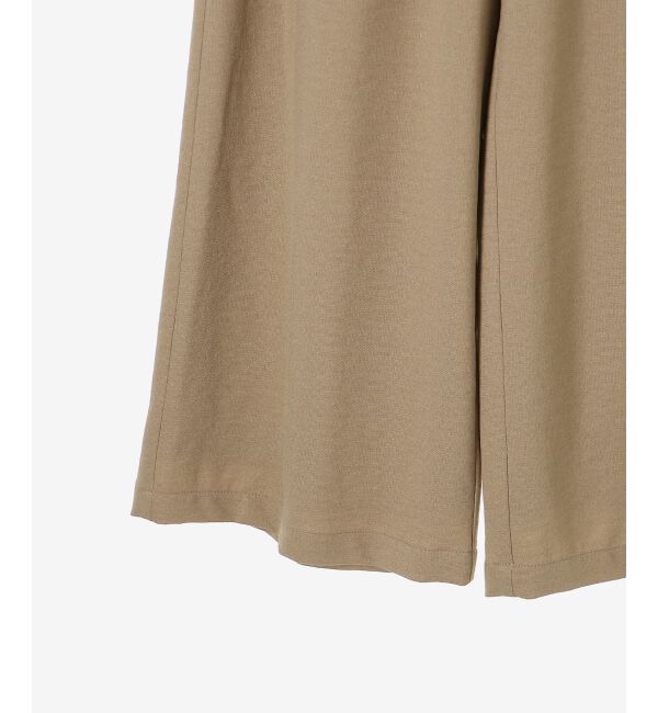  「《手洗い可能》ドビークロスサス付きタックワイドパンツ」|その他|