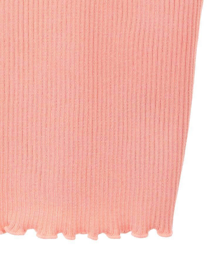 earth music&ecology「フリルニットタンクトップ」|キャミソール|