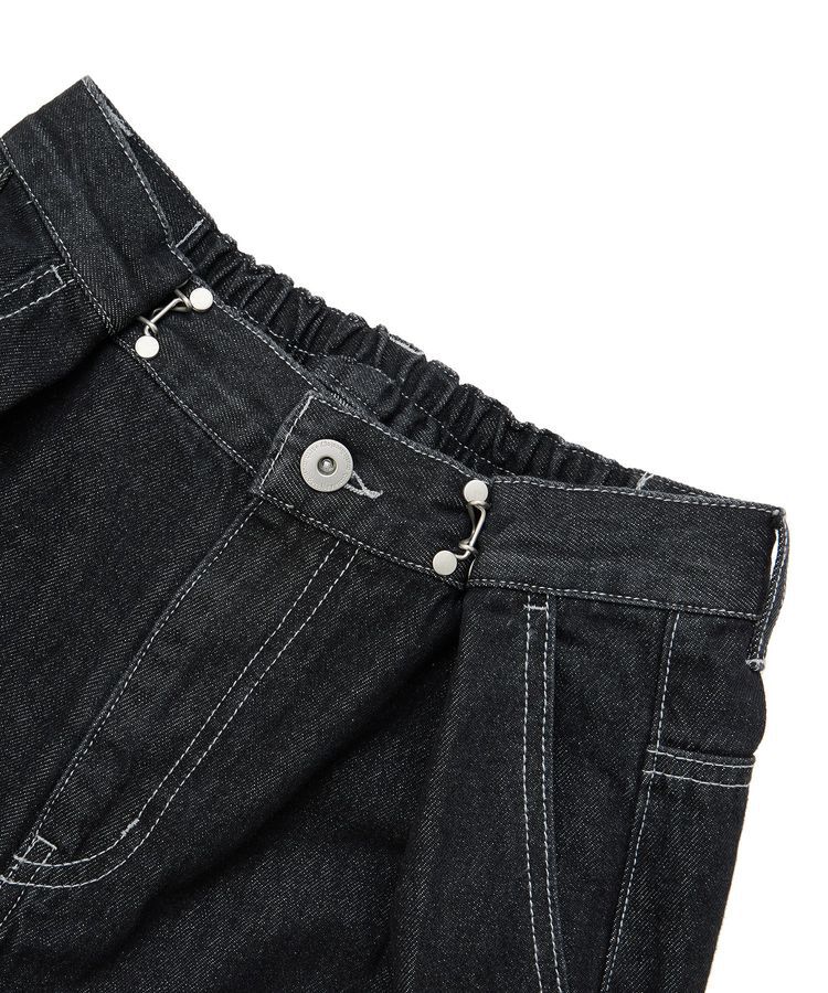 earth music&ecology「タックホックデニムパンツ」|デニム|