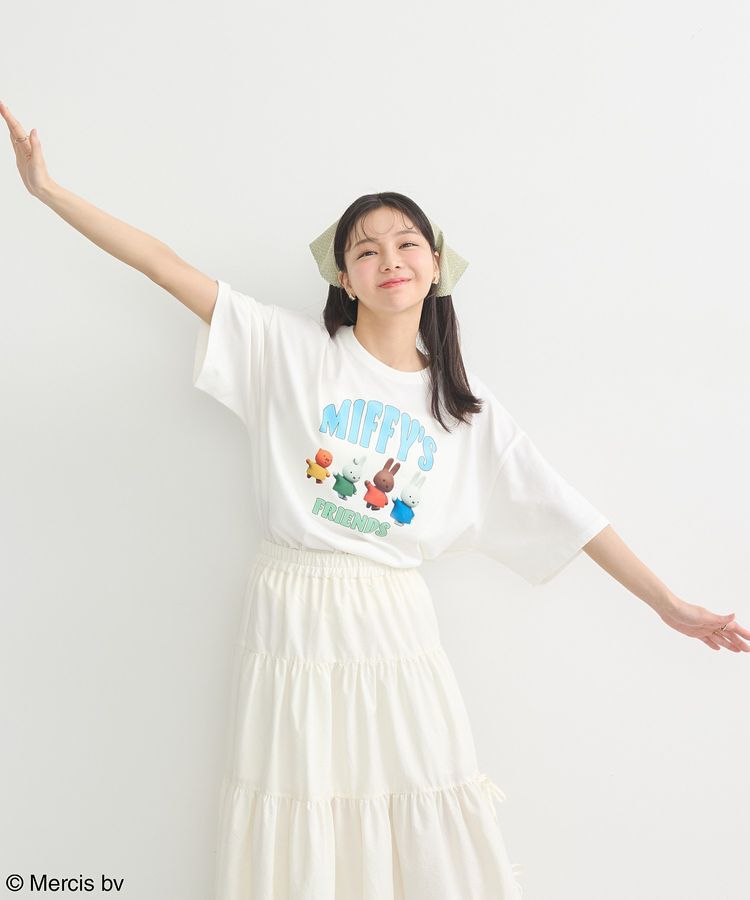 earth music&ecology「miffy/earth ミッフィーフレンズアニメーションT」|Tシャツ・カットソー|