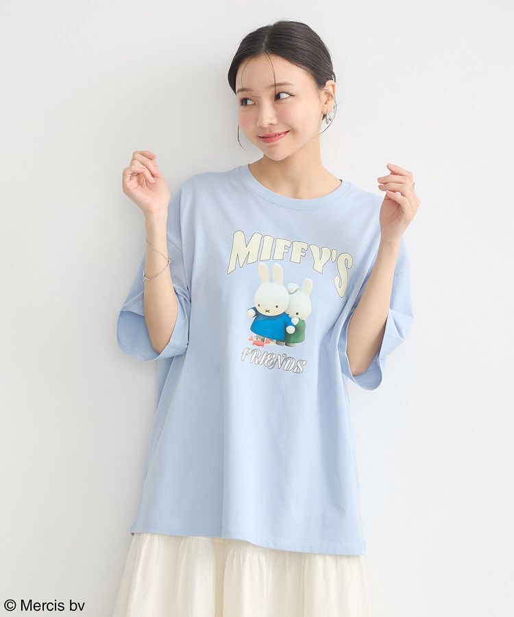 earth music&ecology「miffy/earth ミッフィーフレンズアニメーションT」|Tシャツ・カットソー|