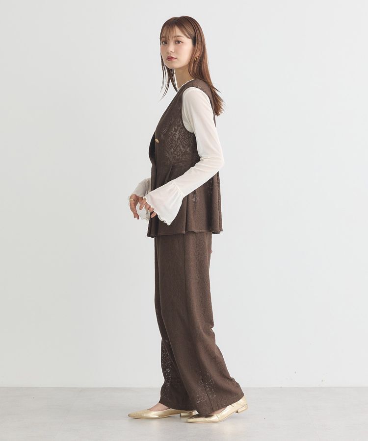 earth music&ecology「レースジレ」|ベスト・ジレ|