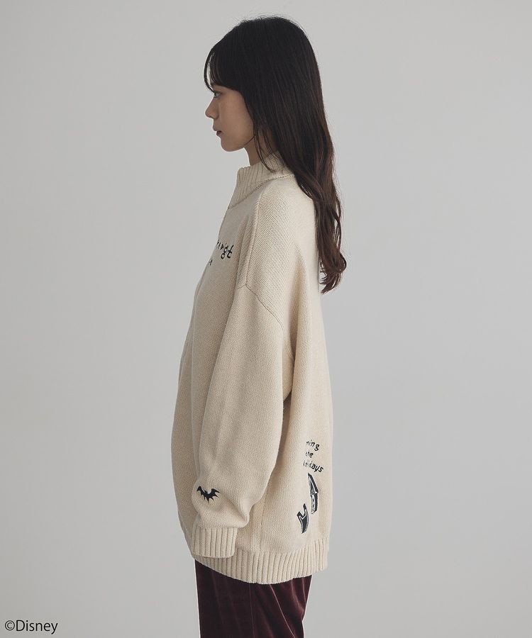 earth music&ecology「ナイトメア/ダブルジップニットカーディガン」|カーディガン|