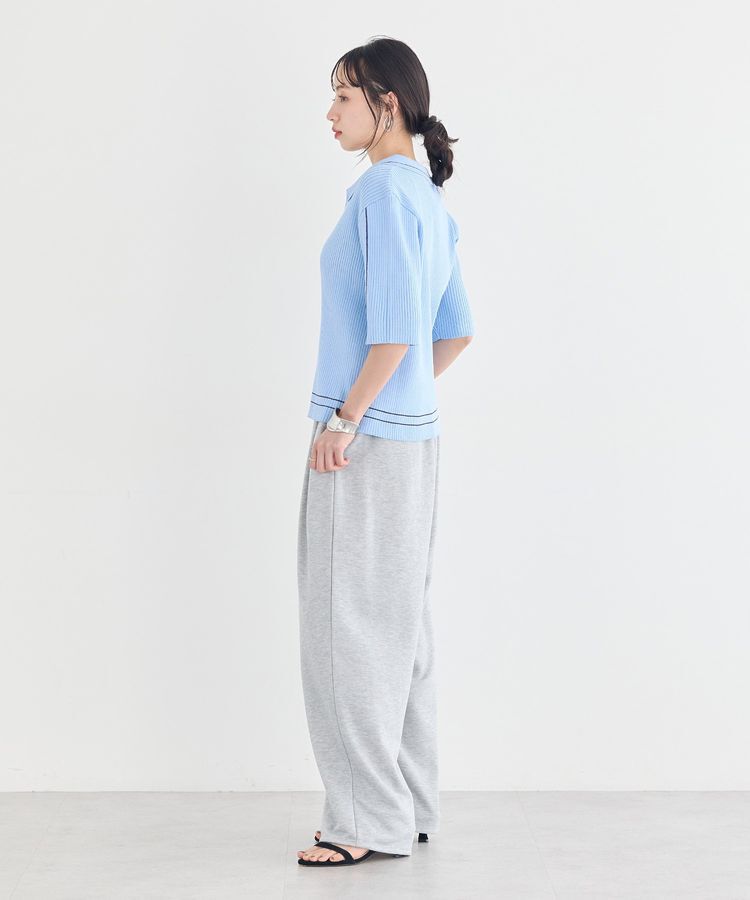 earth music&ecology「レースレイヤード風スウェットパンツ」|その他|