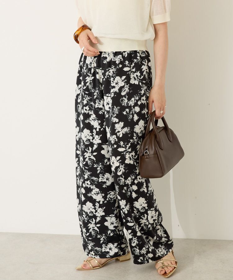 AMERICAN HOLIC「イージーケア柄パンツ」|その他|Black