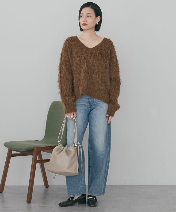 AMERICAN HOLIC「起毛シャギールーズニットプルオーバー」|ニット・セーター|