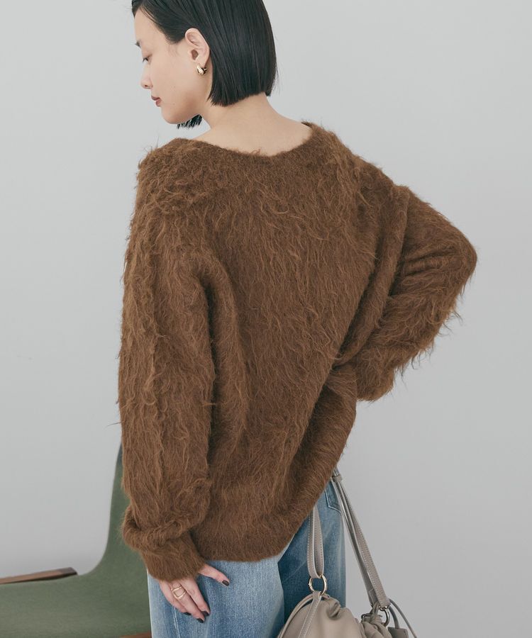 AMERICAN HOLIC「起毛シャギールーズニットプルオーバー」|ニット・セーター|